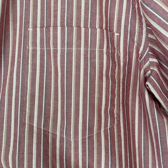 EDDIE Bauer Relaxed Fit Cotton Button Down Shirt, Men’s Size Tall Large - Picture 7 of 8